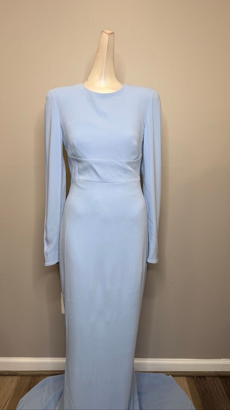 Stella McCartney Silk-Blend Cut-Out Gown Size IT40/US4 $4800 - Picture 5 of 10